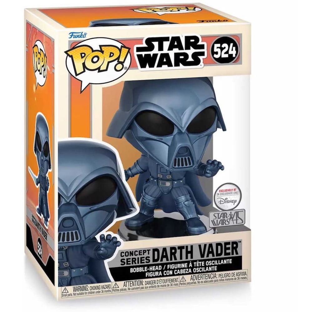 New Funko Pop Concept Series Darth Vader 524 Star Wars 45 Disneyland Exclusive￼